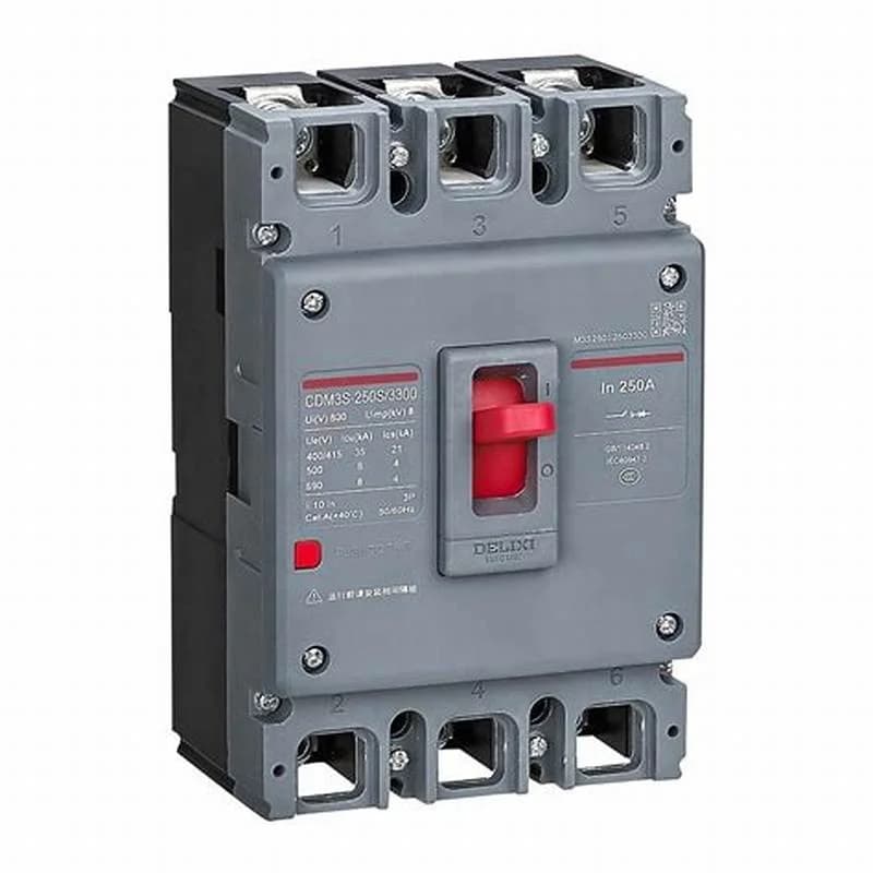 Avtomat açar (MCCB) Delixi CDM3S-250S/3300 200A (M3S250S2003300)