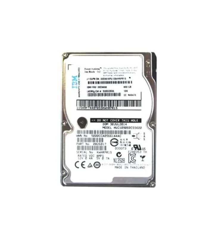 IBM 600GB 10K RPM SAS SFF 3 HDD (AIX) (00E9900)