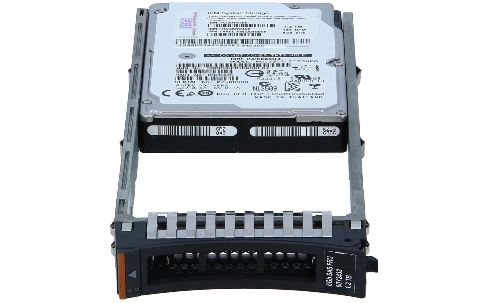 IBM sərt disk, 1.2 TB, Hot-Swap, 2.5" SFF (6.4 cm SFF) (00Y2507)