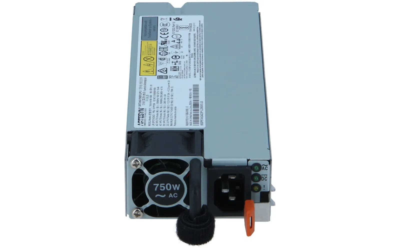 Lenovo 750W Platinum Hot Swap PSU (01PF536)