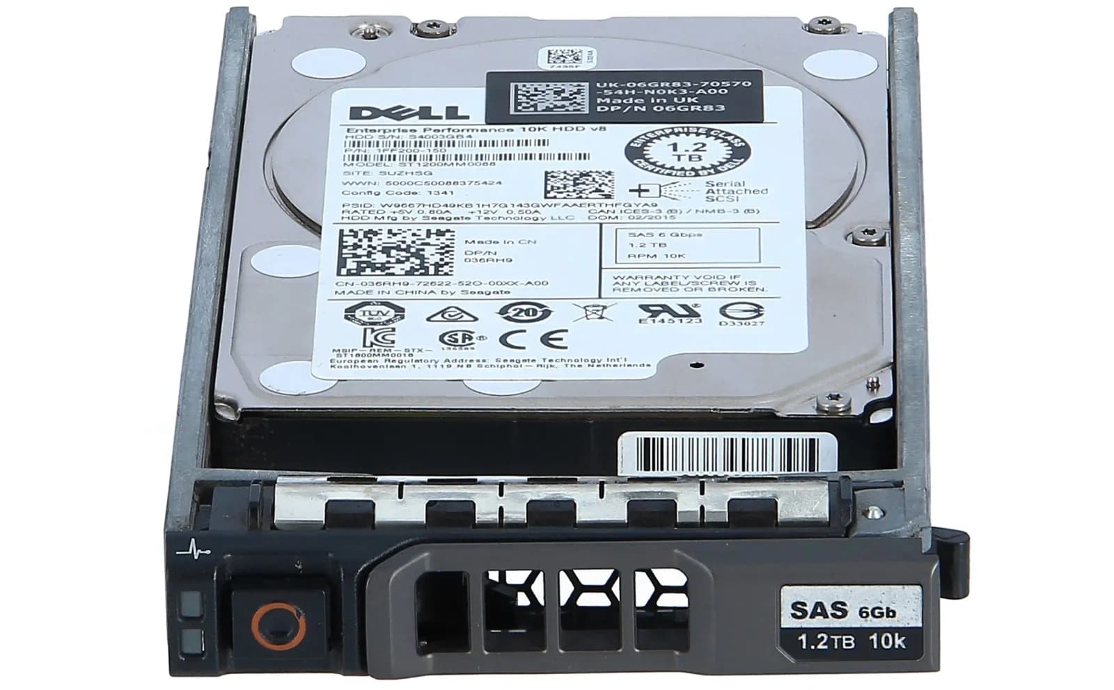 DELL 1.2TB 10K 2.5INCH SAS HDD (36RH9)