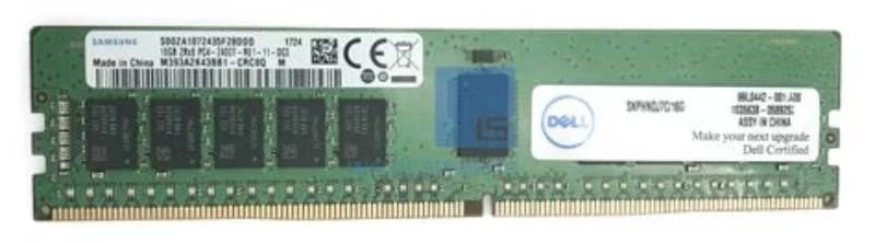 DELL 16GB (1*16GB) 2RX8 PC4-19200T-R DDR4-2400MHZ RDIMM (370-ACNX)