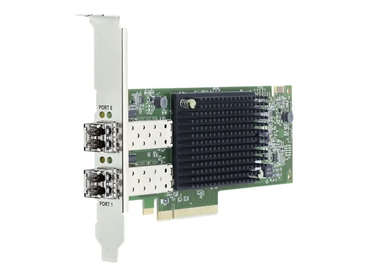 Lenovo ThinkSystem, Emulex LPe35002, 32Gb, 2-port PCIe, Fibre Channel Адаптер V2 (4XC7A76525)