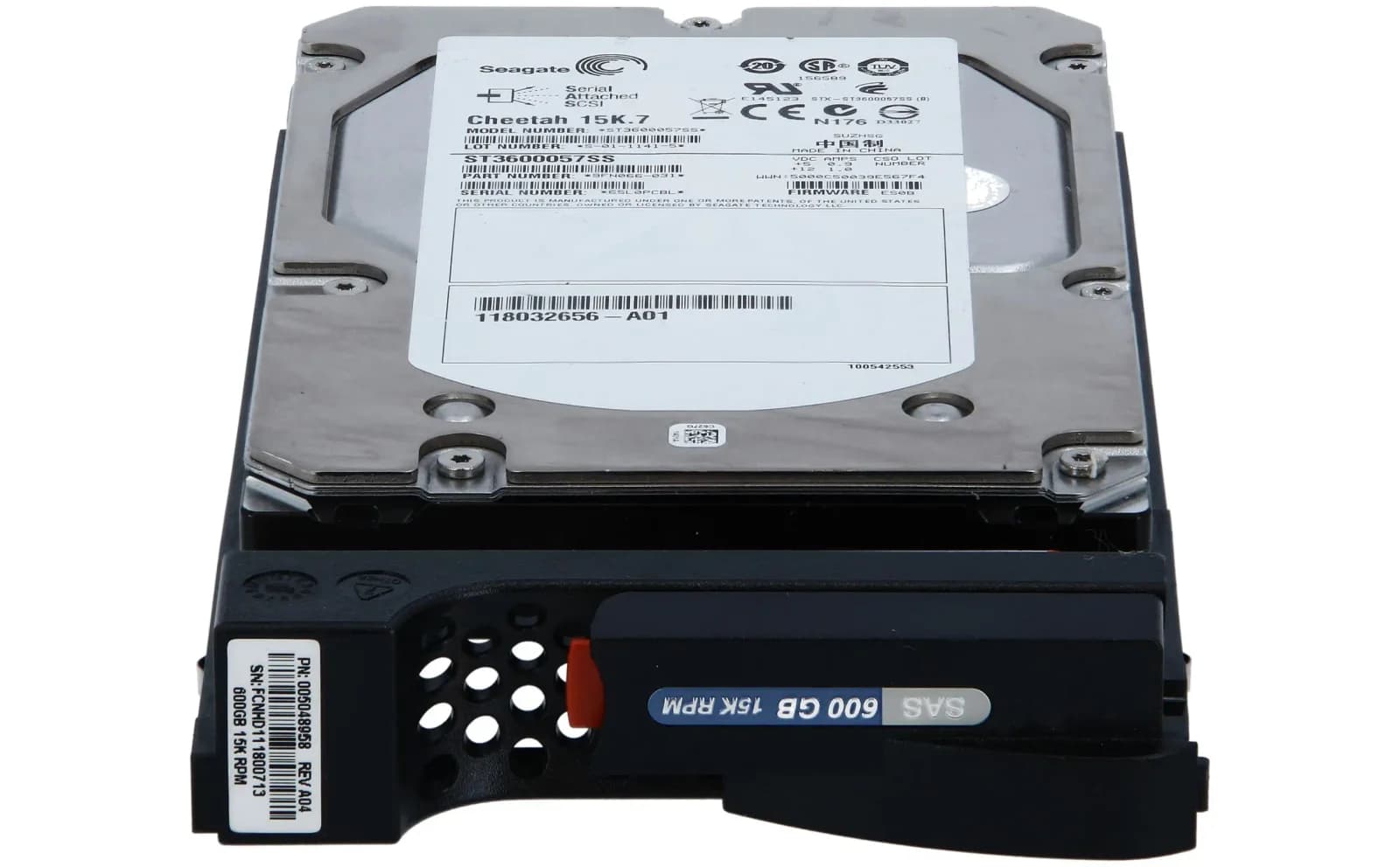 EMC 5048958, 600GB 15K 3G LFF SAS HDD (5048958)