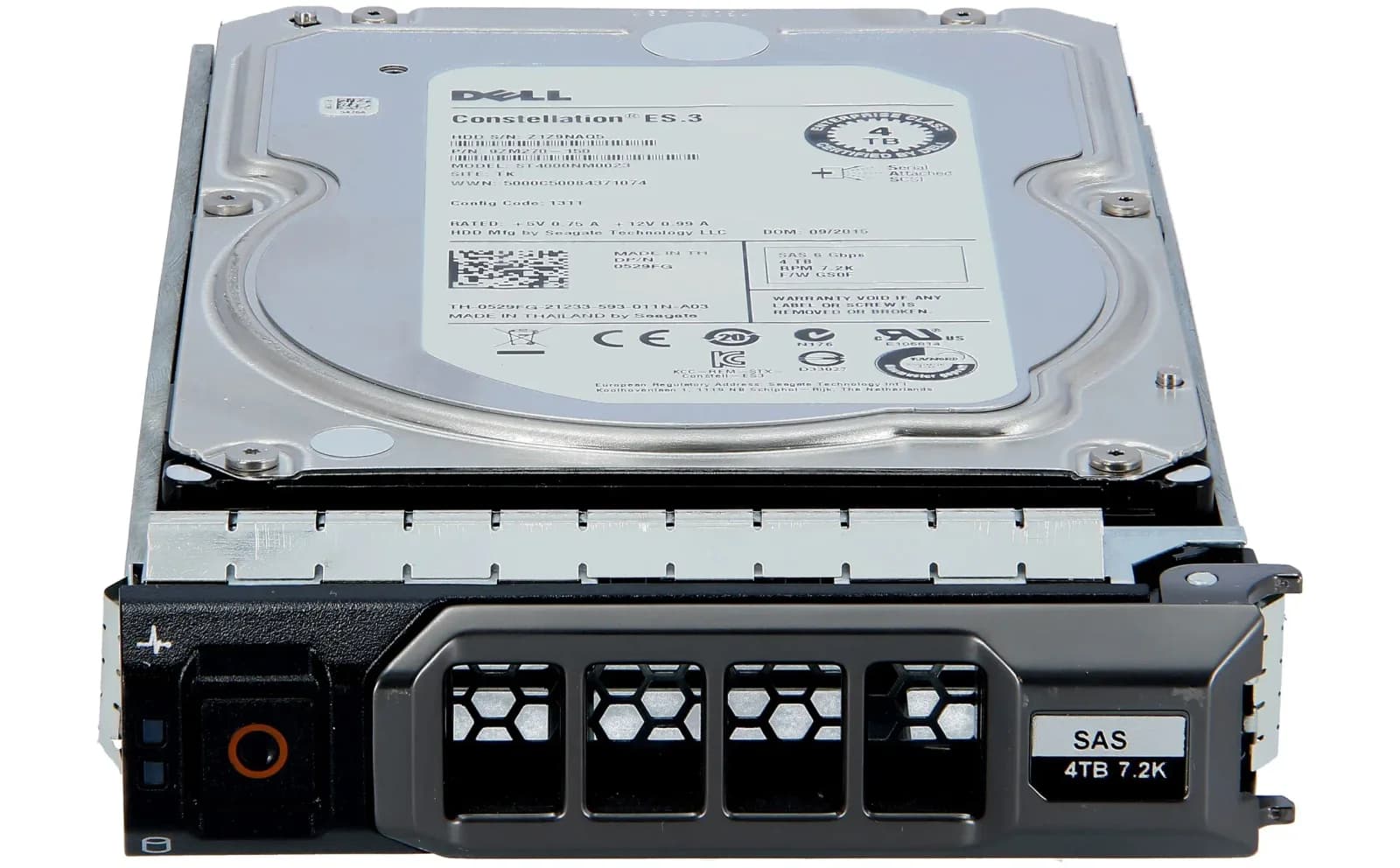 DELL 4TB 7.2K 3.5INCH SAS 6GBPS HDD (529FG)
