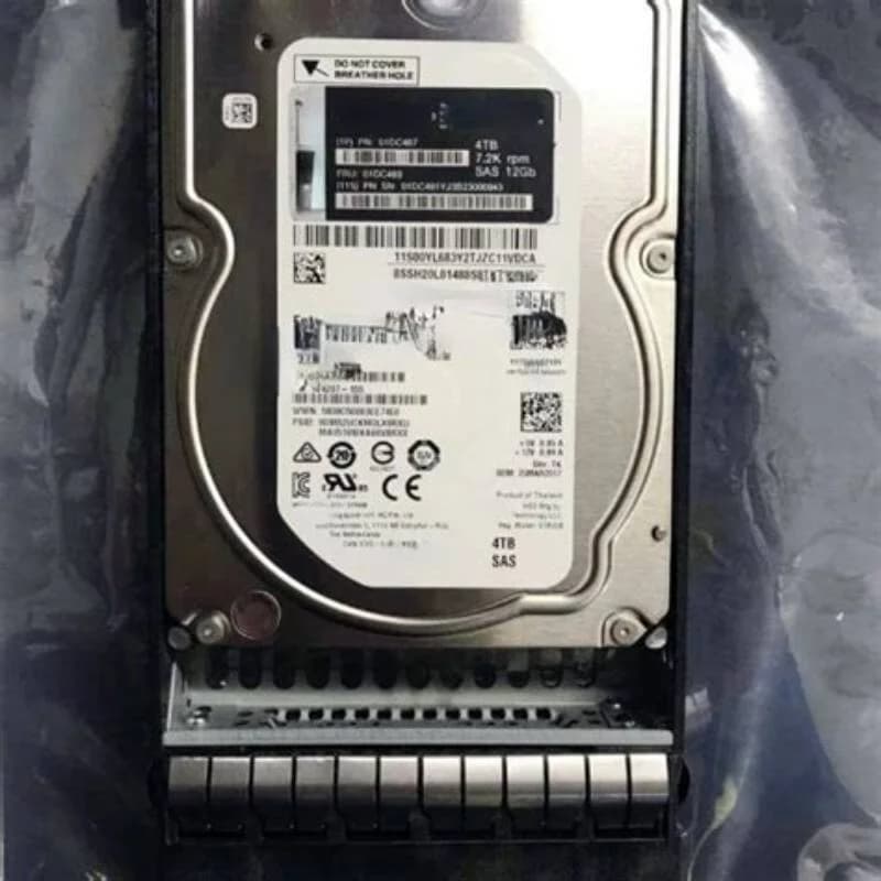 Lenovo ThinkSystem, Hard drive, 10 TB, hot-swap, 3.5", SAS 12Gb/s, NL 7200 rpm (7XB7A00046)
