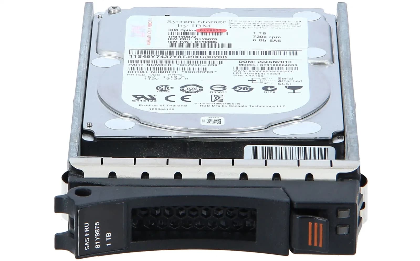 IBM 1TB 7.2K 6G NL 2.5INCH SAS HDD (81Y9872)