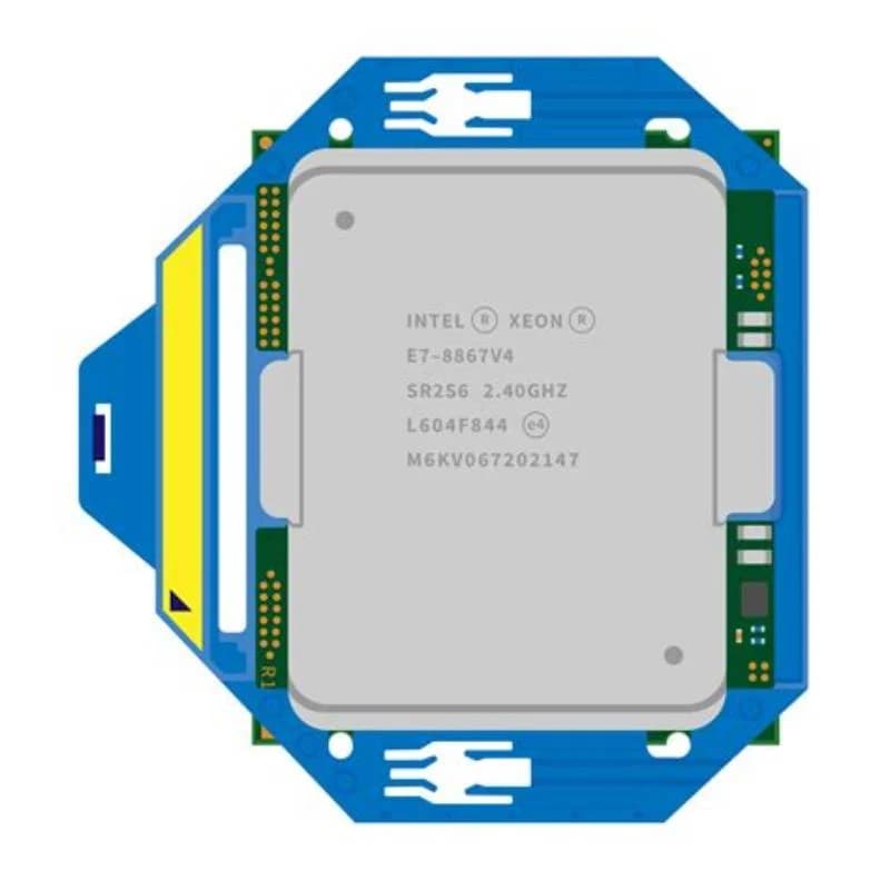 HP Intel Xeon E7-8867V4, 2.4 GHz, 18 ядер, 36 Threads (845019-001)