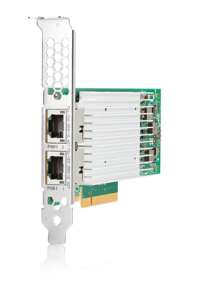 HPE 521T, Network Адаптер, PCIe 3.0 x8, 10Gb Ethernet x 2 (867707-B21)