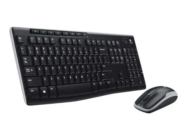 Logitech MK270 Wireless Combo, Keyboard and mouse set, wireless, 2.4 GHz, French (920-004510)