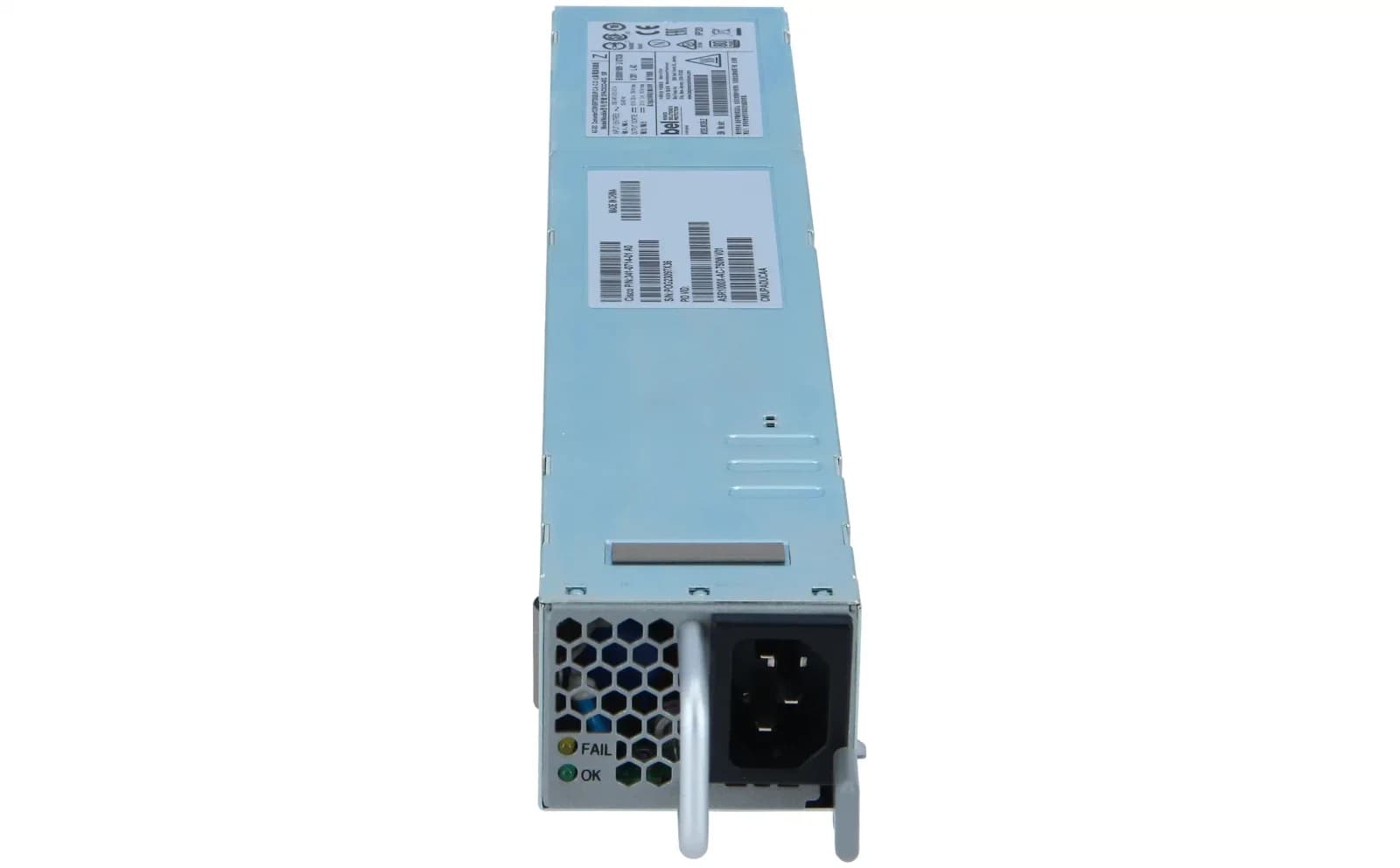 Cisco ASR 1002-HX Router power supply module with plug-side intake airflow, A/C, 750W, 85, 264V (ASR1000X-AC-750W)