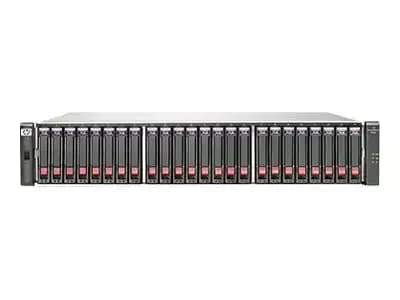 HPE P2000 G3 SAS MSA Dual Controller SFF SAS Rack (2U) Disk-Array (AW594B)
