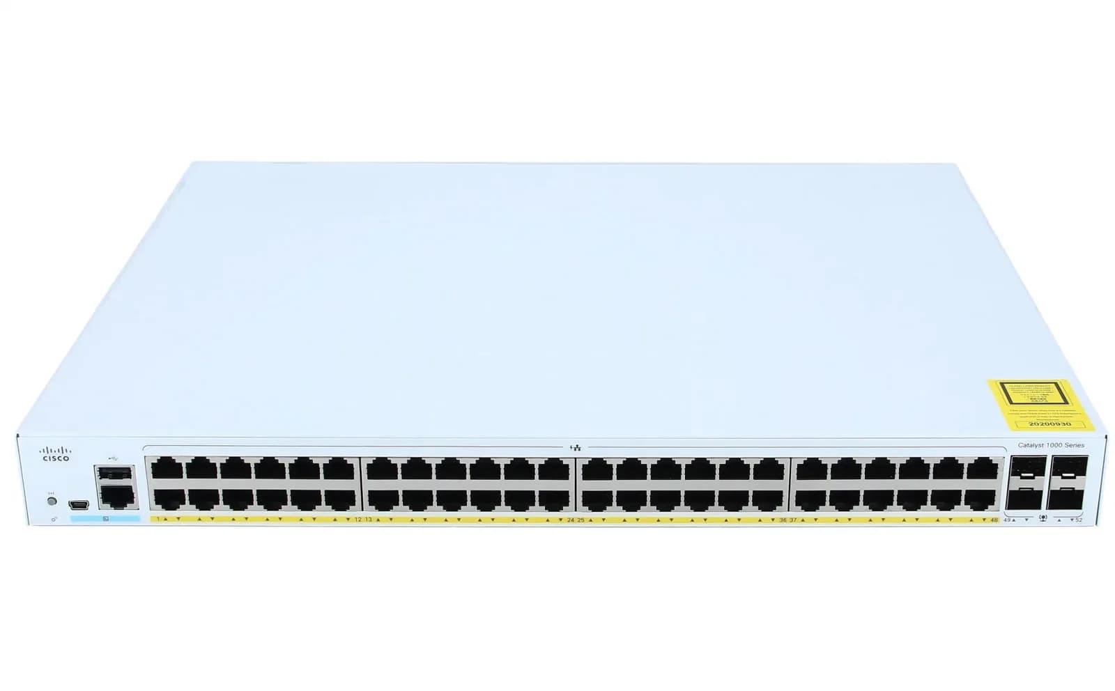 Cisco Catalyst 1000 48port GE, Full POE, 4x1G SFP (C1000-48FP-4G-L)