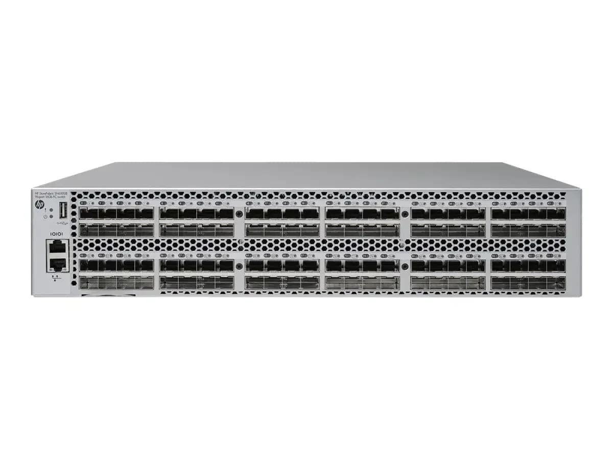 HP StoreFabric SN6500B Power Pack+, Switch, Managed, 96 x 16Gb Fibre Channel SFP+, rack-mountable (C8R42B)