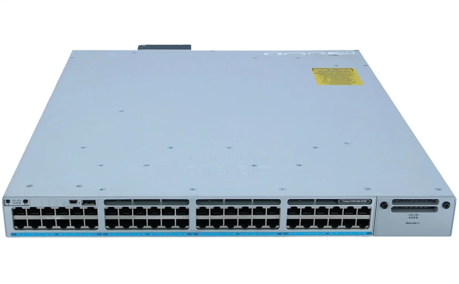 Cisco Catalyst 9300, Network Advantage, Switch, L3, managed, 48 x 100/1000/2500/5000/10000 (UPOE) (C9300-48UN-A)
