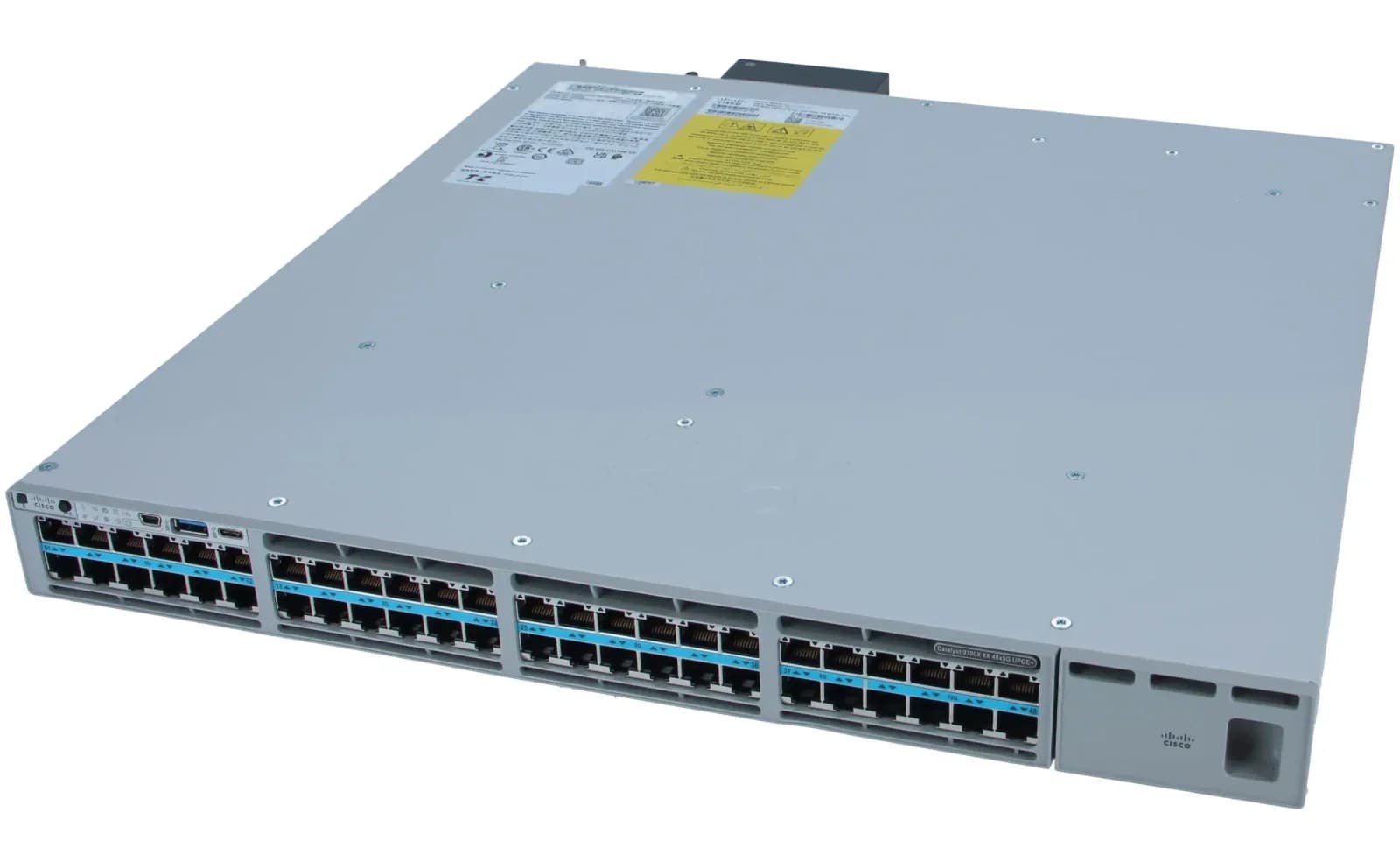 Cisco Catalyst 9300 48-port, 8xmGig+40x5G 90W UPOE+, Network Ess (C9300X-48HXN-E)