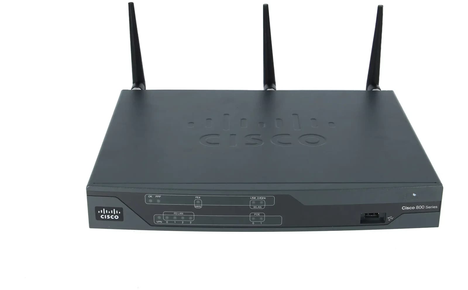 Cisco 891 GigaE SecRouter w/ 802.11n a/b/g FCC Comp (CISCO891W-AGN-A-K9)