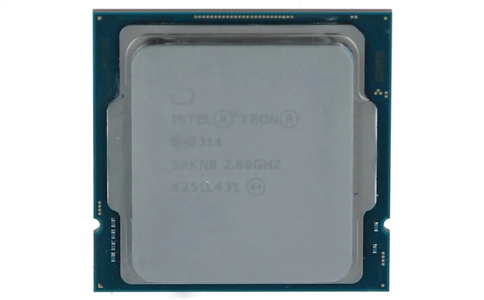 Intel Xeon E-2314, 2.8 GHz, 4 ядер, 4 Threads (CM8070804496113)