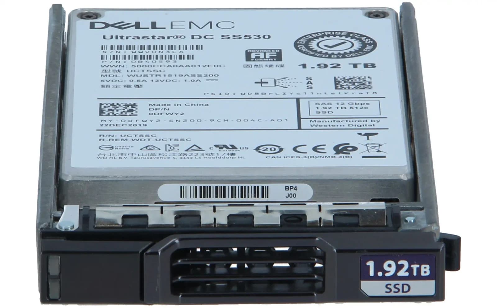 DELL 1.92TB SSD 2.5 SAS 12G RI COMPELLENT (DFWY2-COMPELLENT)