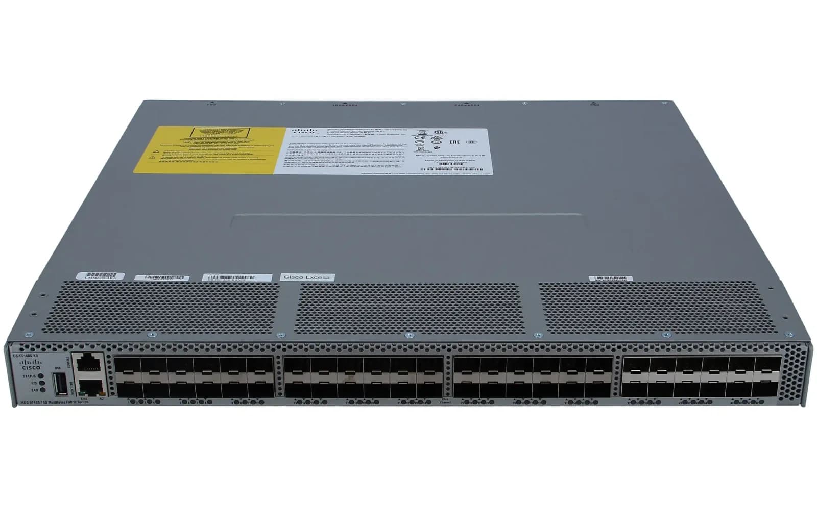 Cisco MDS 9148S, Switch, rack модуль (DS-C9148S-48PK9)