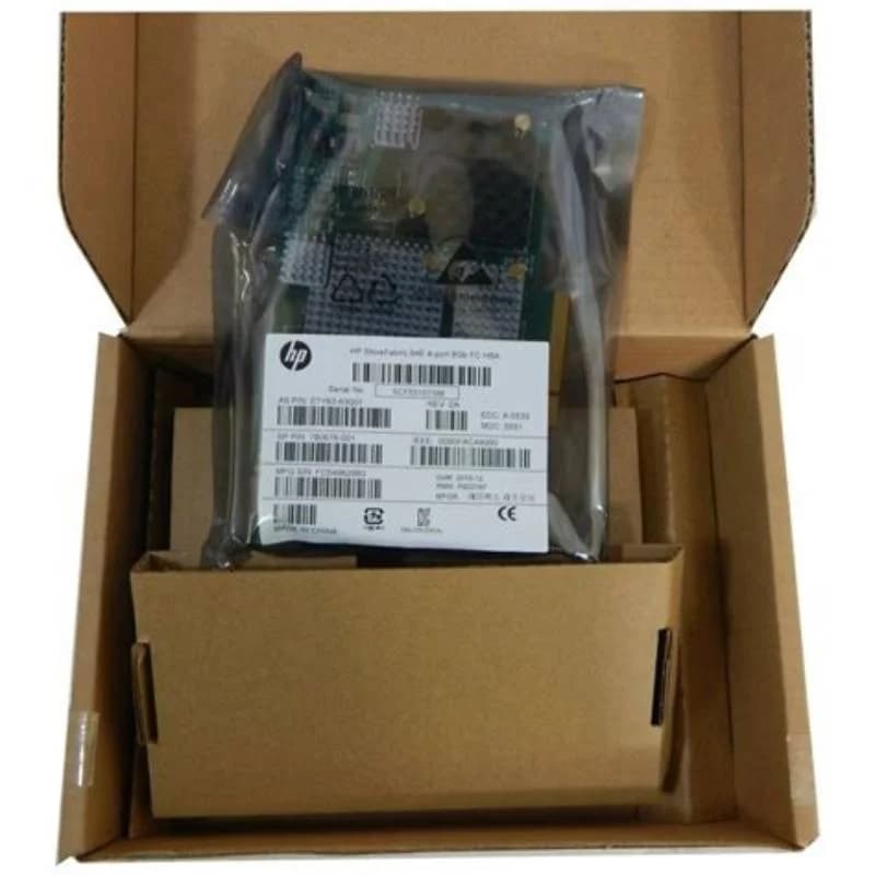 HP StoreFabric 84E 4-port 8Gb Fibre Channel Host Bus Адаптер (E7Y63A)