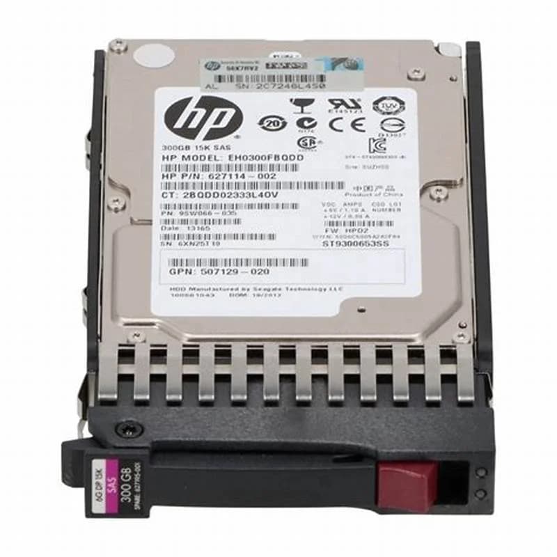 HP 300GB 6G SAS 15K SFF HDD (EH0300FCBVC)