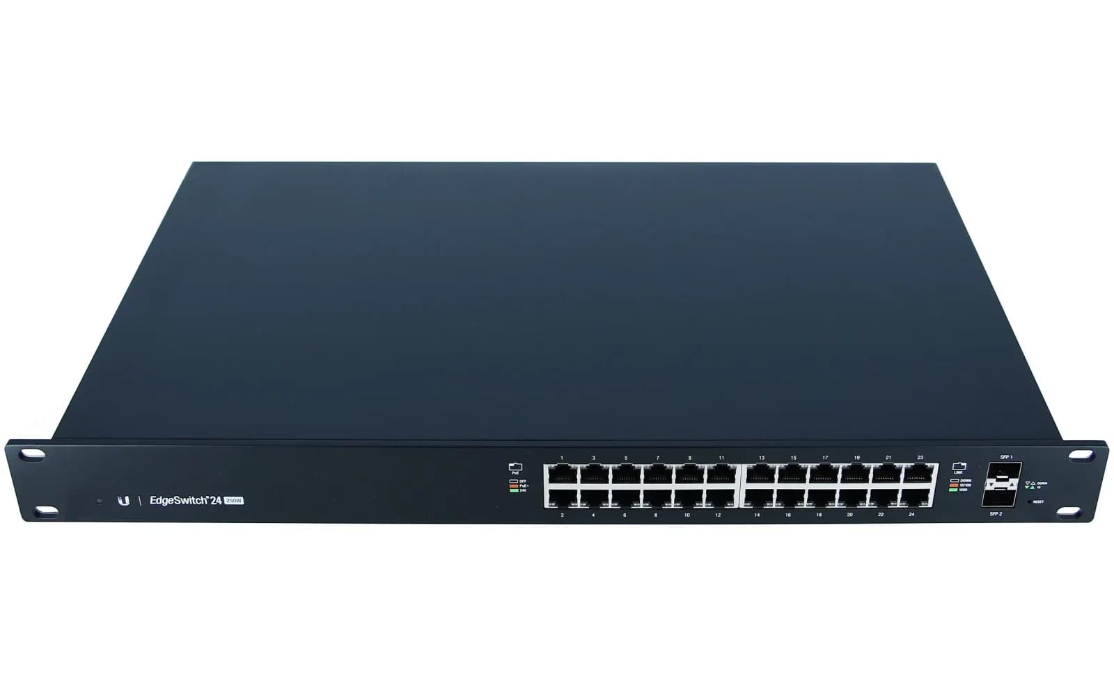 Ubiquiti EdgeSwitch 24, Switch, L3, managed, 24 x 10/100/1000 (PoE+) (ES-24-250W)