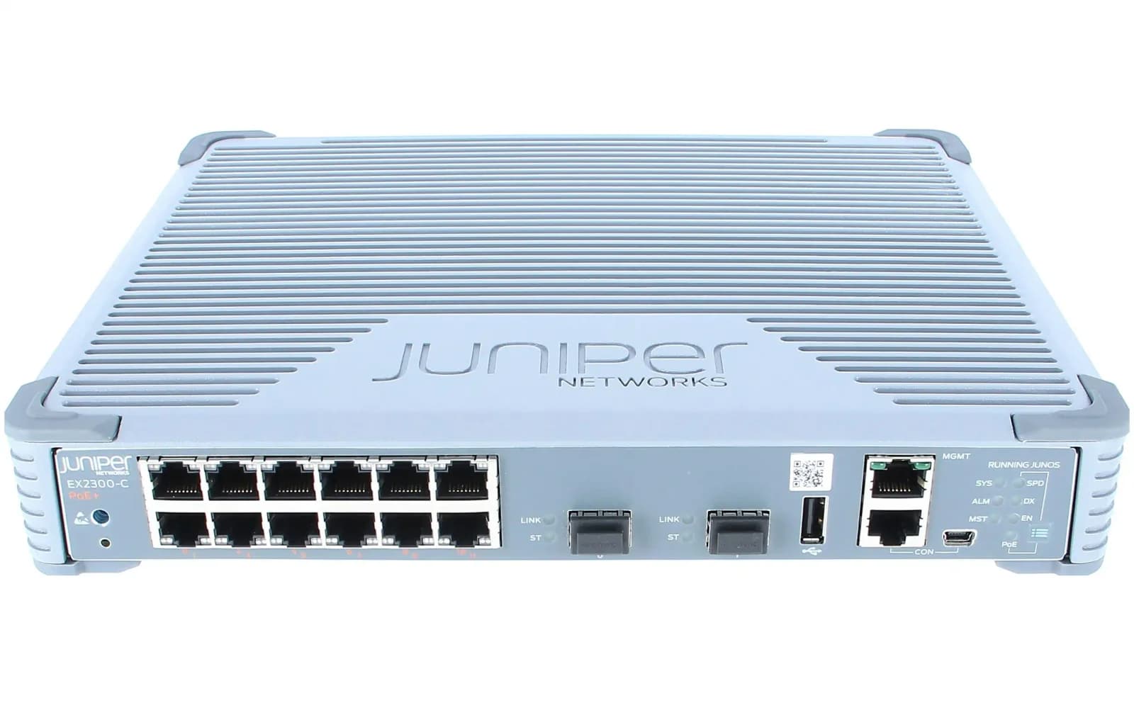 Juniper EX Series EX2300-C-12P, Switch, L3, idarə olunan, 12 x 10/100/1000 (PoE+) (EX2300-C-12P)