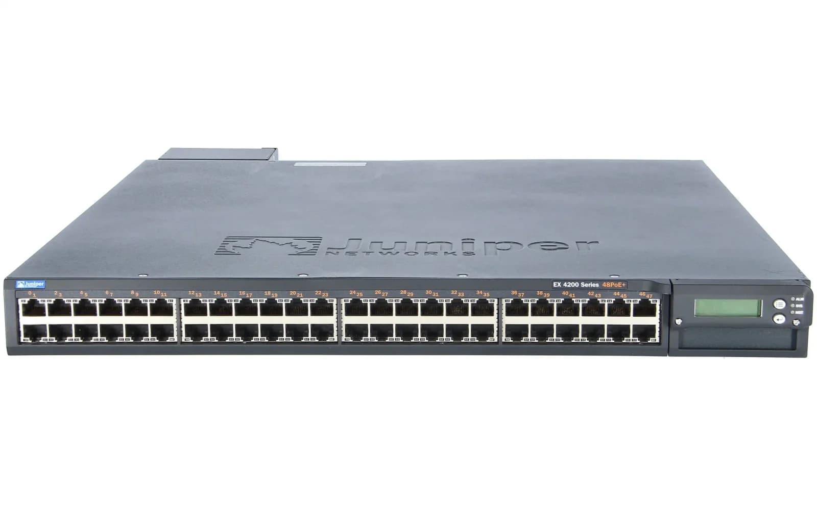Juniper EX 4200, 48-port 10/100/1000BaseT PoE-plus + 930W AC PS (EX4200-48PX)