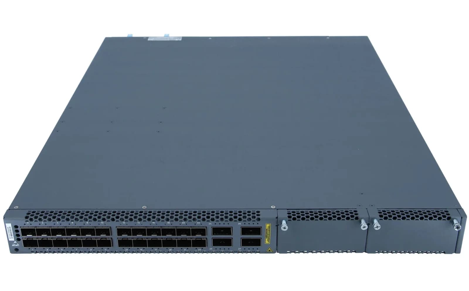 Juniper EX4600, 24 SFP+/SFP 4 QSFP+,2expansion slots,redundant fans,2AC PS,back to front airflow (EX4600-40F-AFI)