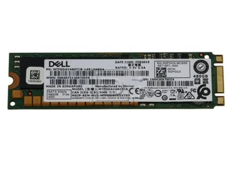 DELL 480GB SSD 6G SATA M.2 TLC (GPGC0)