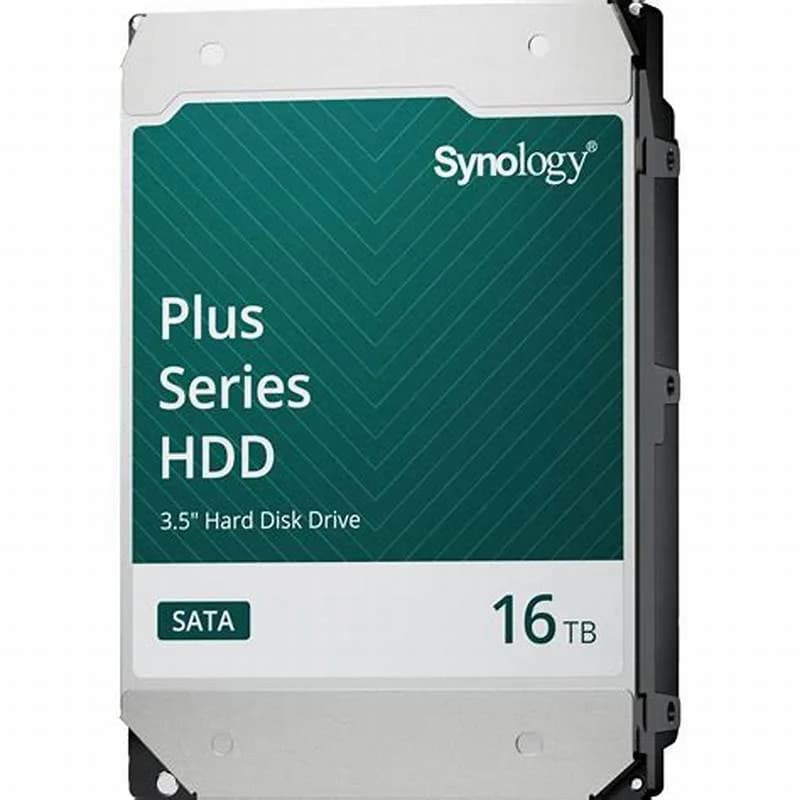 Synology Plus Series HAT3300, Hard drive, 16 TB, internal, 3.5", SATA 6Gb/s, 7200 rpm (HAT3310-16T)