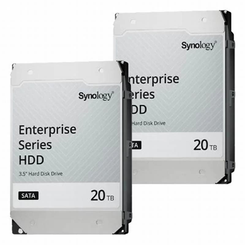 Synology Hard drive, 20 TB, internal, 3.5", SATA 6Gb/s, 7200 rpm (HAT5310-20T)