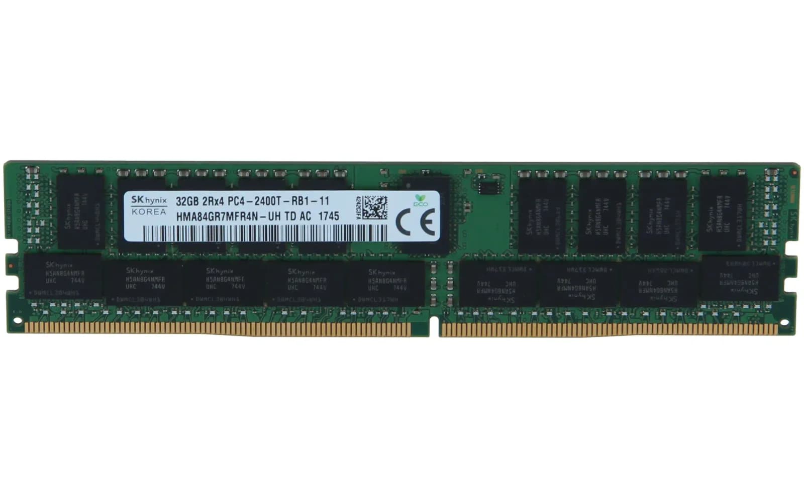 SK Hynix 32GB, DDR4-2400, CL17-17-17, reg ECC (HMA84GR7MFR4N-UH)