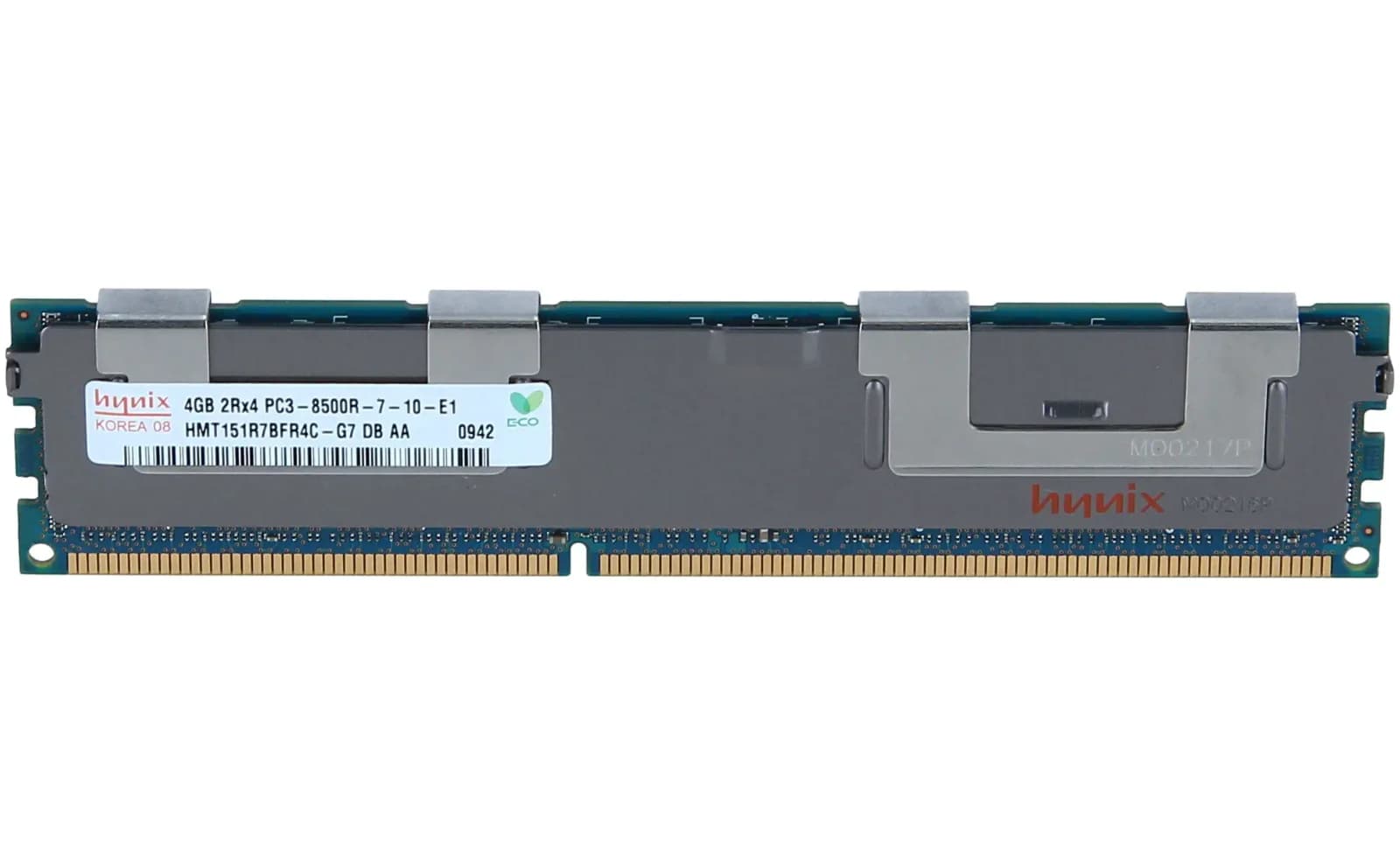 SK Hynix DDR3-RAM 4GB PC3-8500R E, 4 GB, 240-Pin, 1,066 MHz, ECC, DIMM, CL7 (HMT151R7BFR4C-G7)
