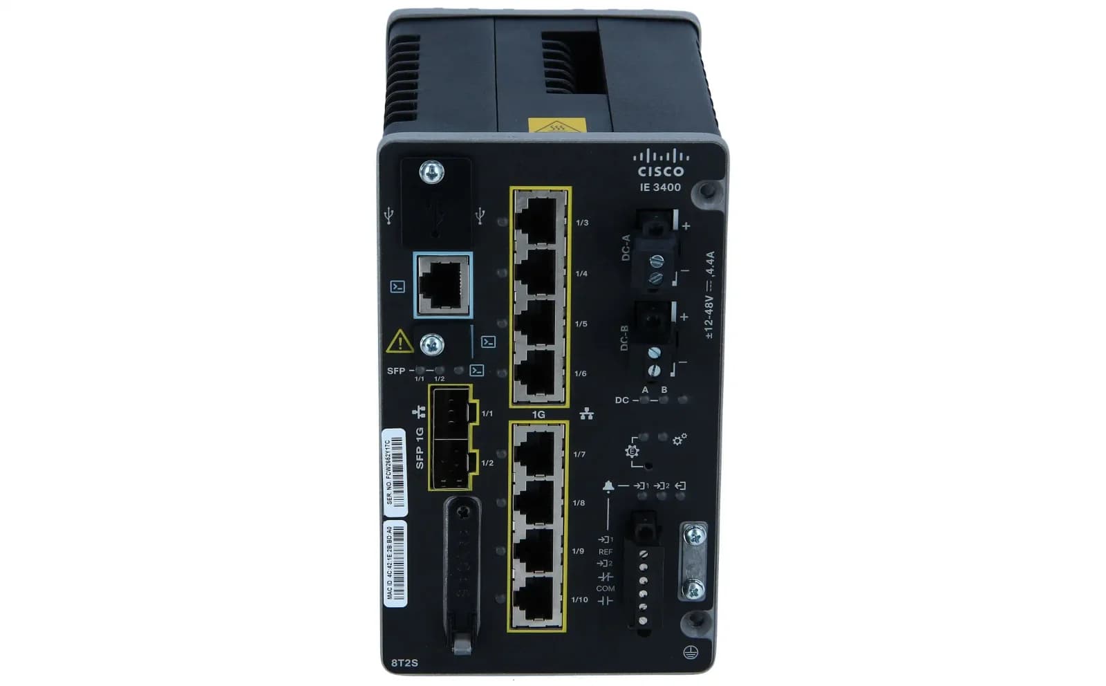 Cisco Catalyst IE3400 Rugged Series (IE-3400-8T2S-E)