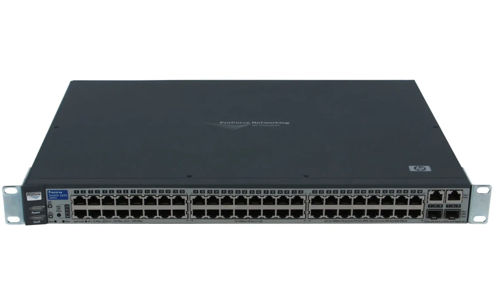 HPE HP PROCURVE SWITCH 2650 48 PORTS EN FAST EN 10BASE T (J4899C)