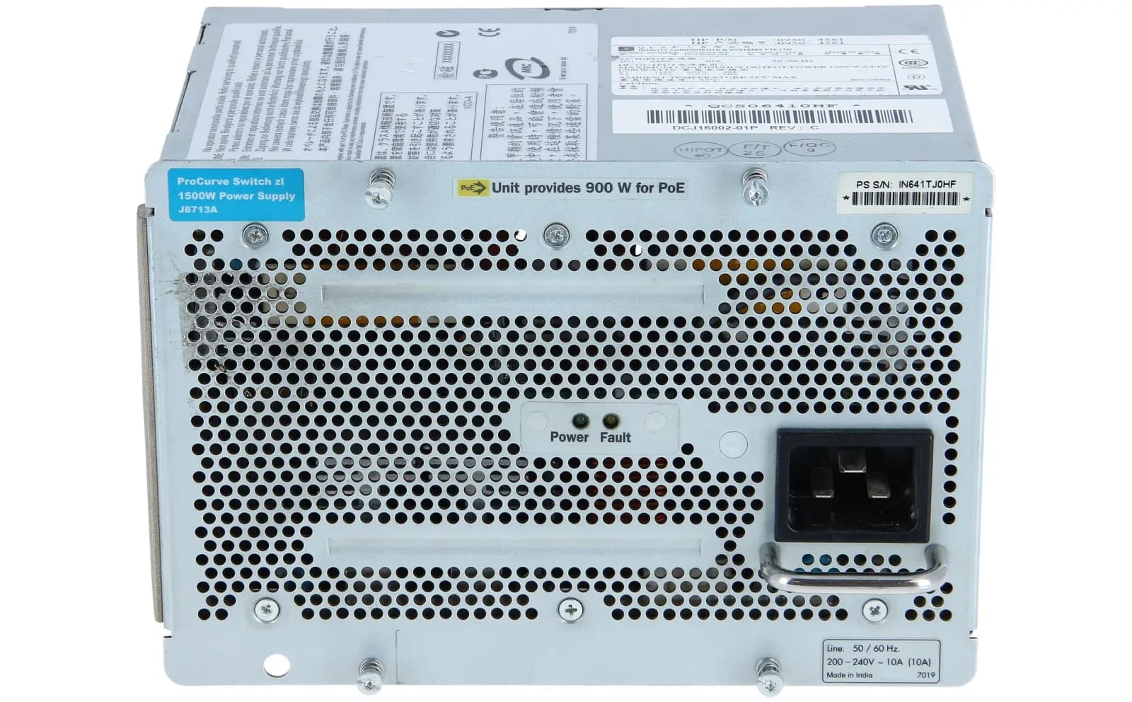 HPE HPProCurve Switch ZL 1500 Watt qida bloku (J8713A)