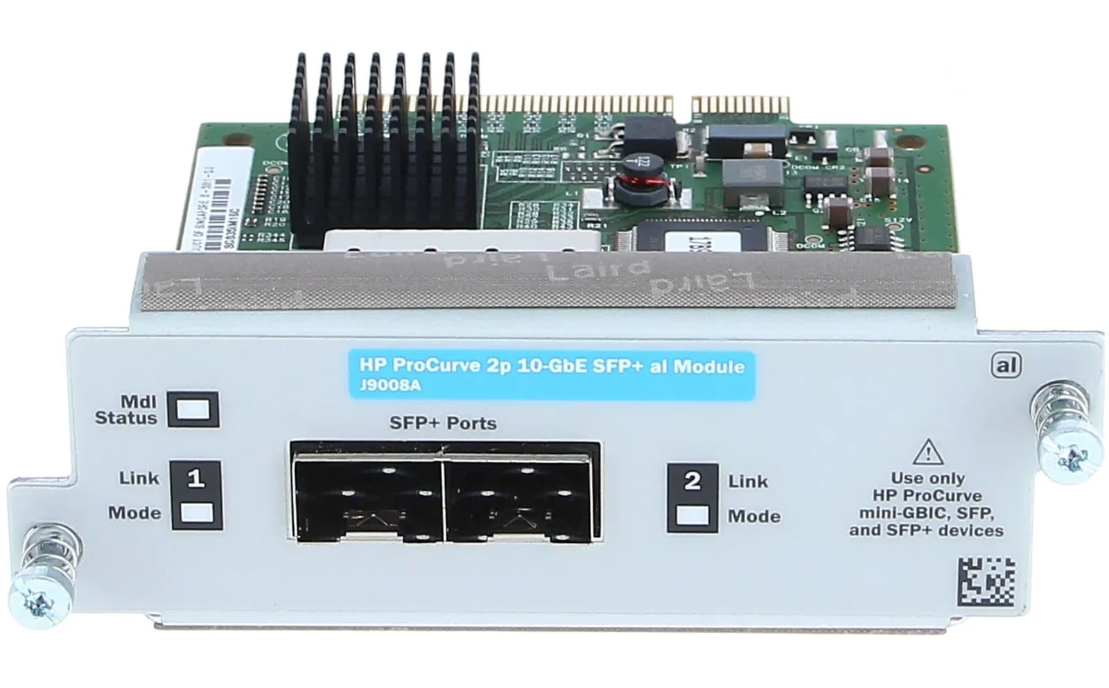 HPE HP 2-port 10GbE SFP+ al Module (J9008A)