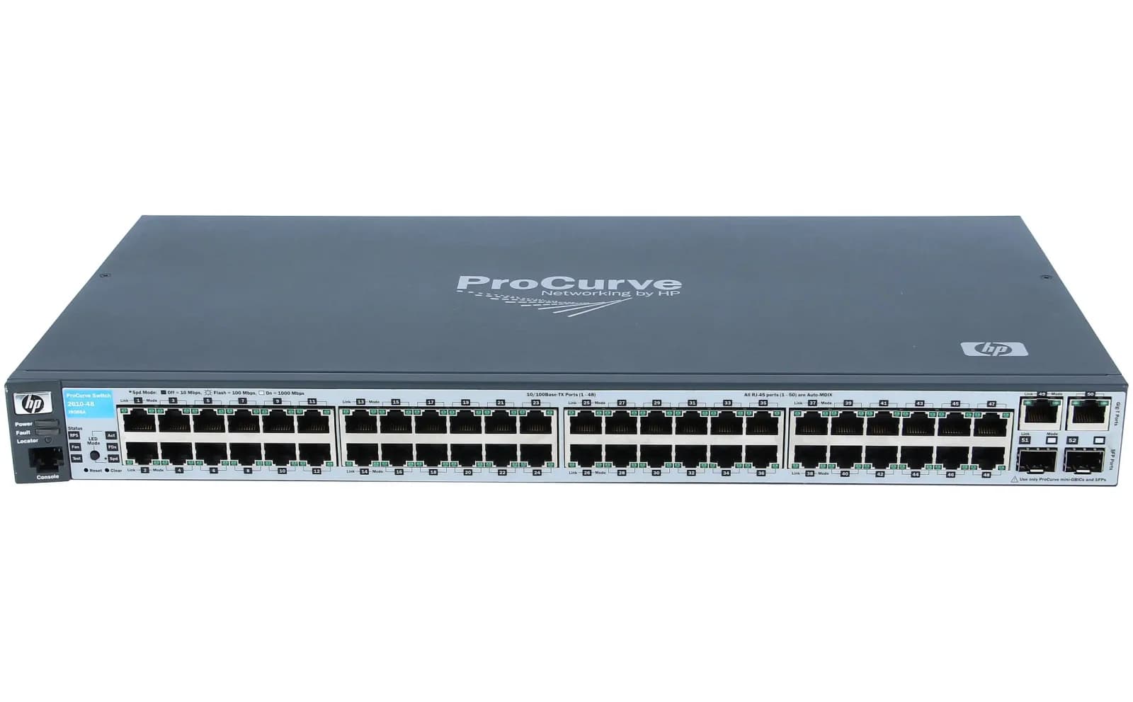 HPE HP ProCurve Switch 2610-48 48x10/100TX 2xSFP/TX (J9088A)