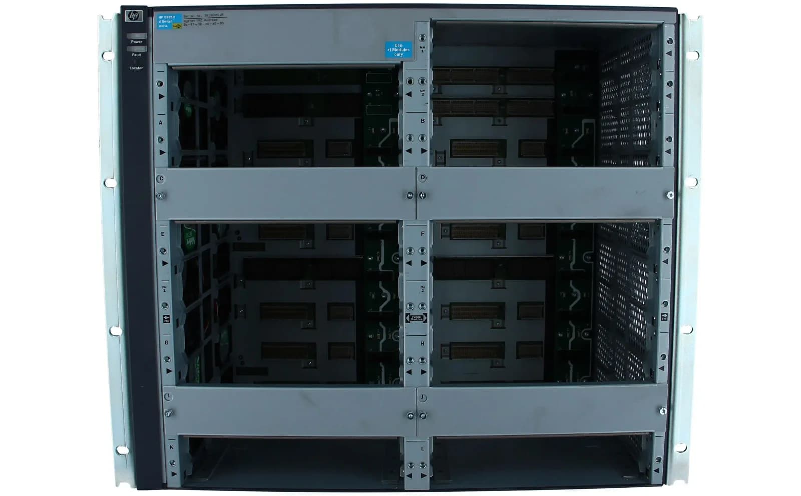 HPE ProCurve Switch 8212zl Chassis, Switch, 100 Mbps (J9091A)