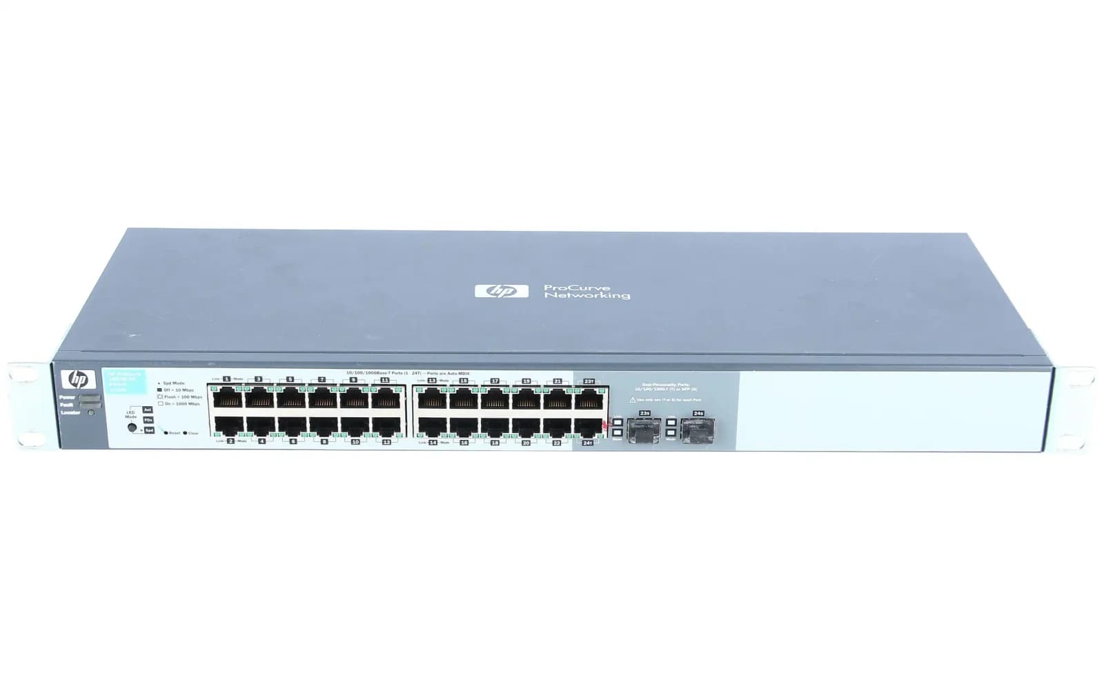 HPE HP V1810-24G Switch, Switch, управляемый, 24 Anschluesse, Ethernet,Fast Ethernet, Gigabit Ethernet, 10Base-T, 100Base-TX, 1000Base-T + (J9450A)