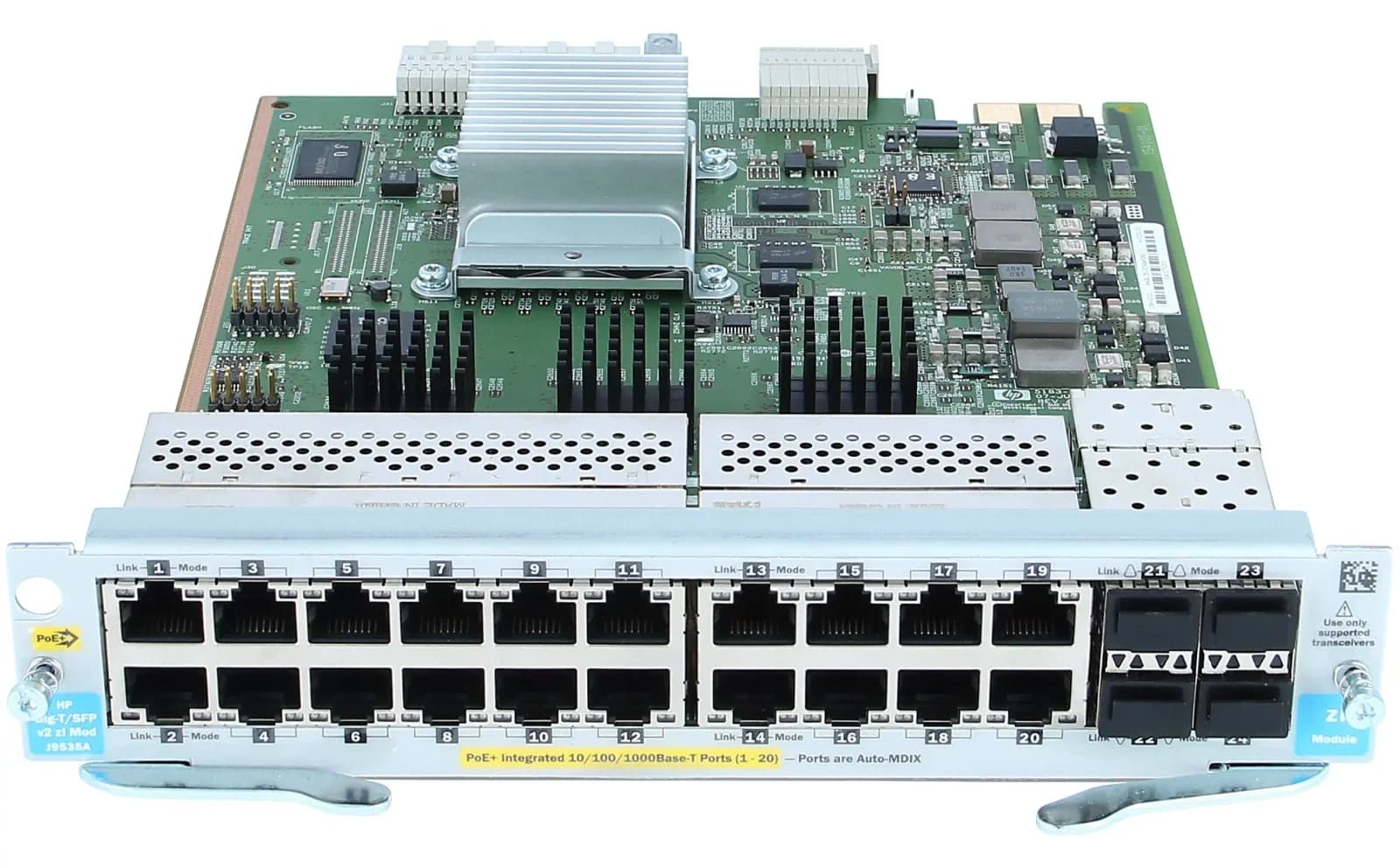HPE HP 20-port GT PoE+/4-port SFP v2 zl Mod (J9535A)