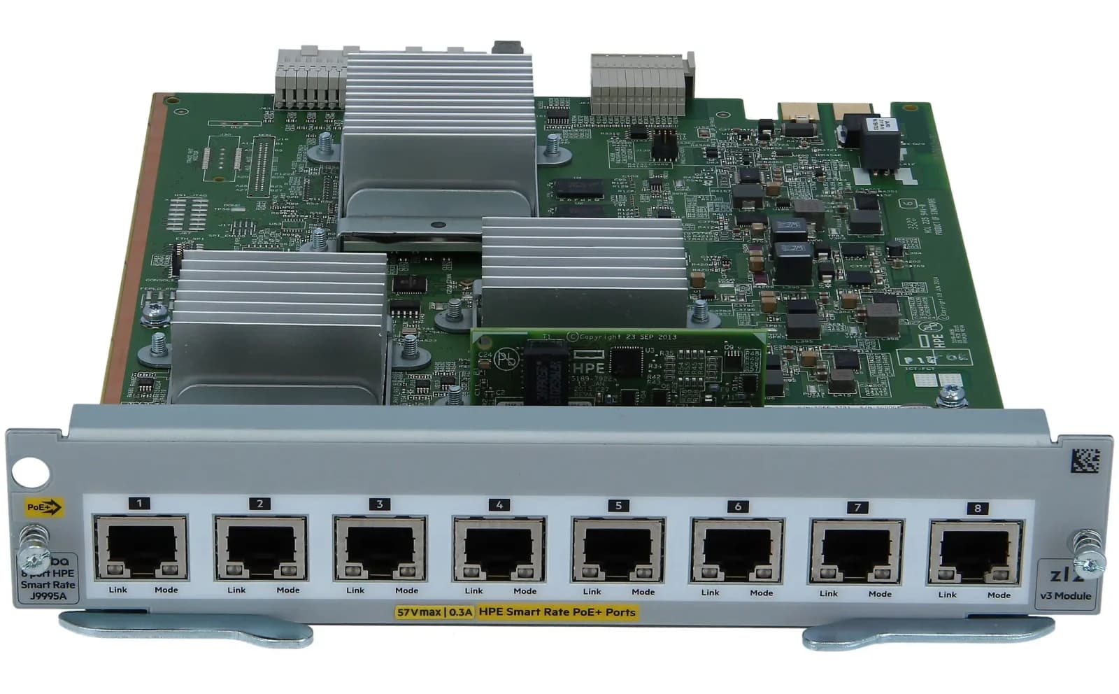 HPE HP 8p 1/2.5/5/XGT PoE+ v3 zl2 Mod (J9995A)