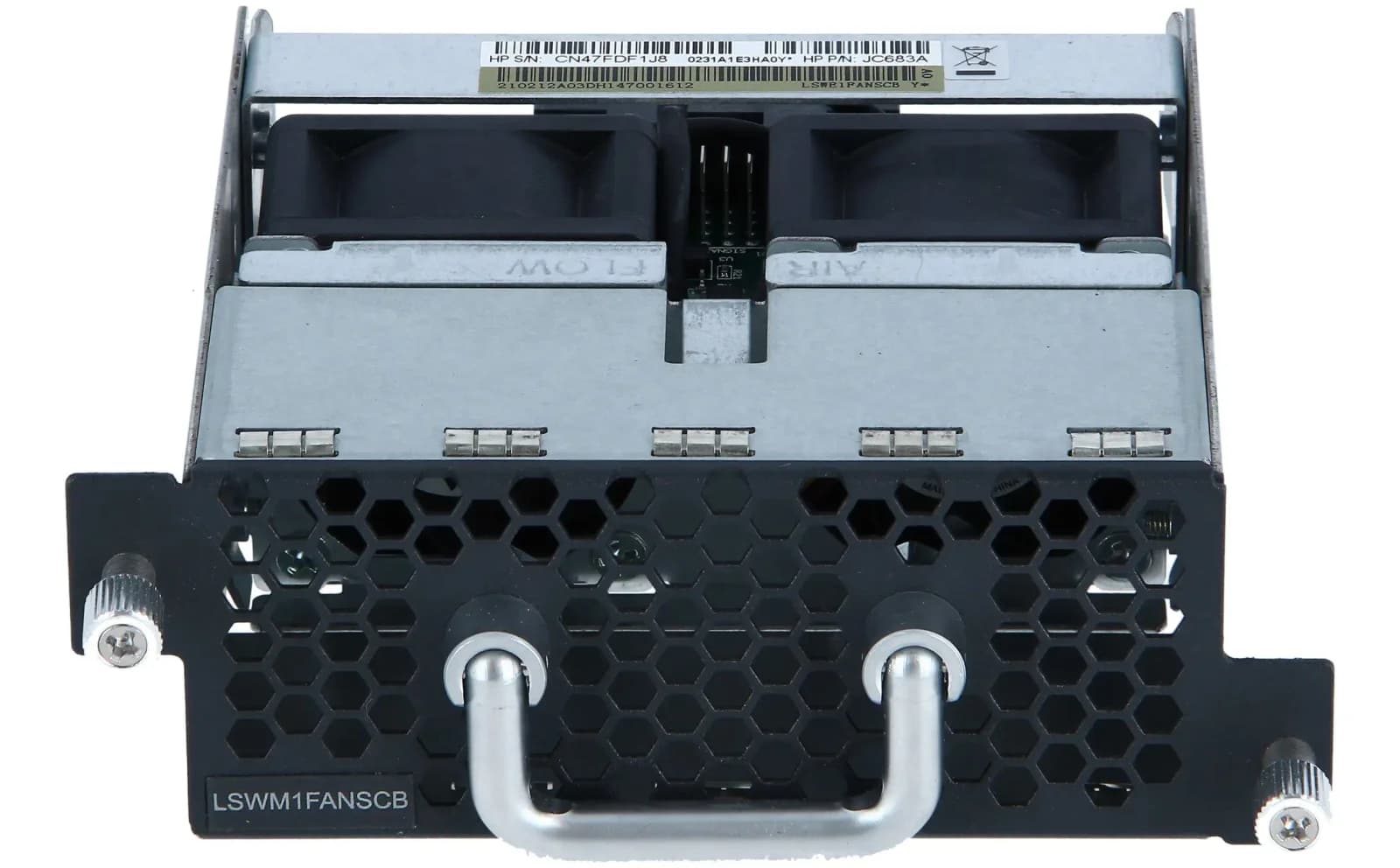 HPE Networking 58X0AF, fan tray FRT(PRT) BCK(PWR) (JC683A)