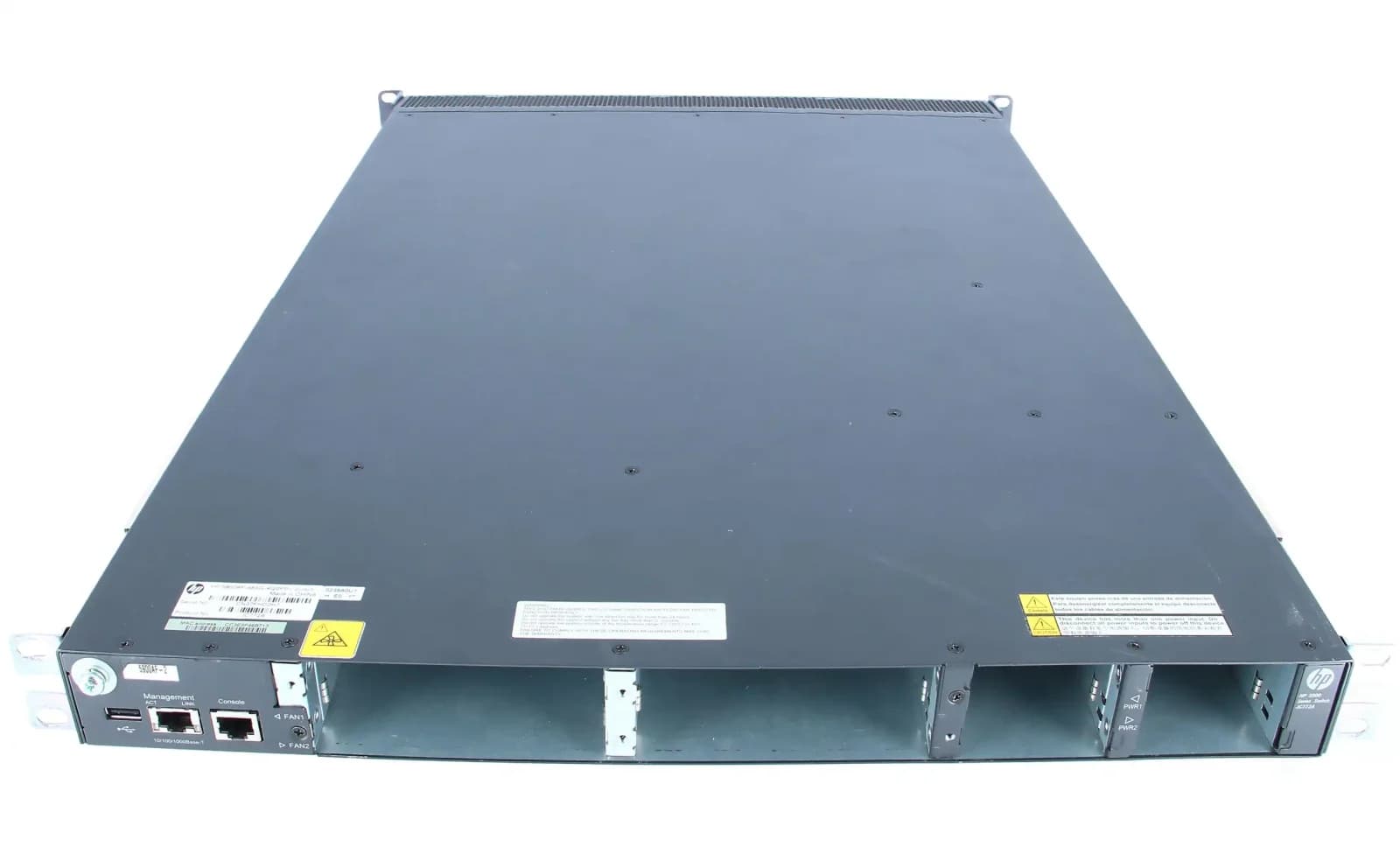 HPE 5900AF-48XG-4QSFP+ Switch, Managed, 48 x 1 Gigabit / 10 Gigabit SFP+ + 4 x 40 Gigabit QSFP+, rack-mountable (JC772A)