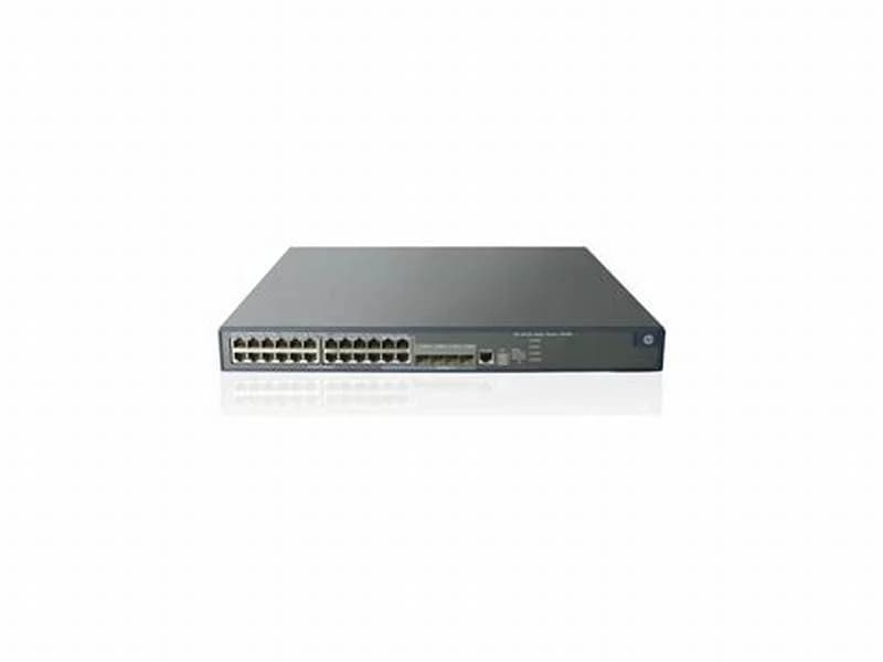 HPE 5120-24G EI, Switch, L4, Managed, 24 x 10/100/1000 + 4 x shared SFP, rack-mountable, TAA Compliant (JG245A)