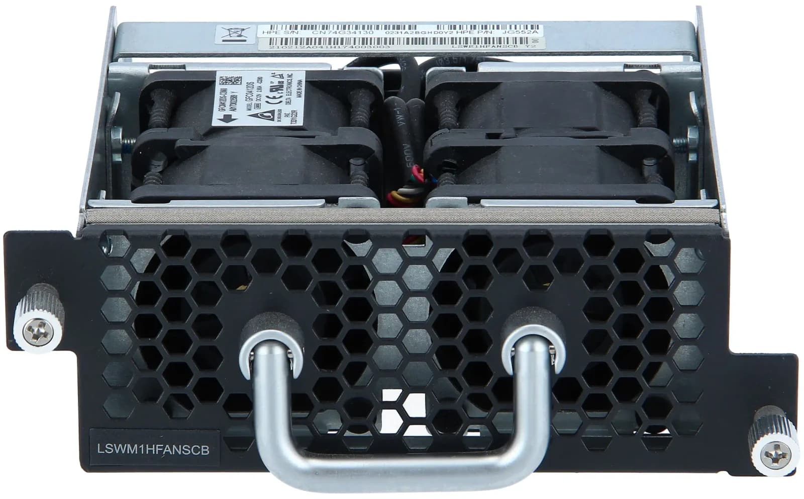 HPE Front to Back Airflow Fan Tray, Switch (JG552A)