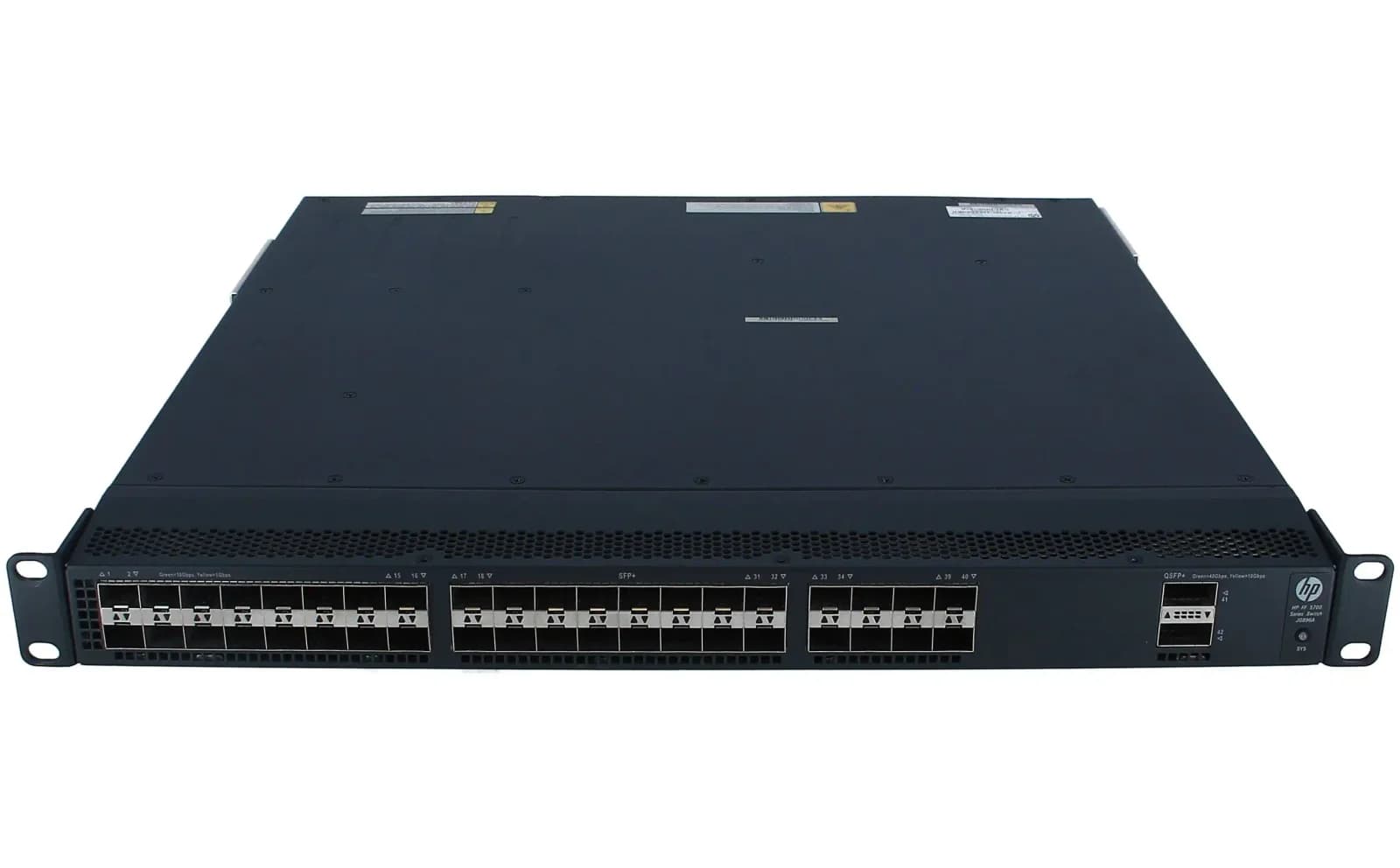 HPE FlexFabric 5700-40XG-2QSFP+, Switch, 40-Port 1U, USB 2.0 rack модуль (JG896A)