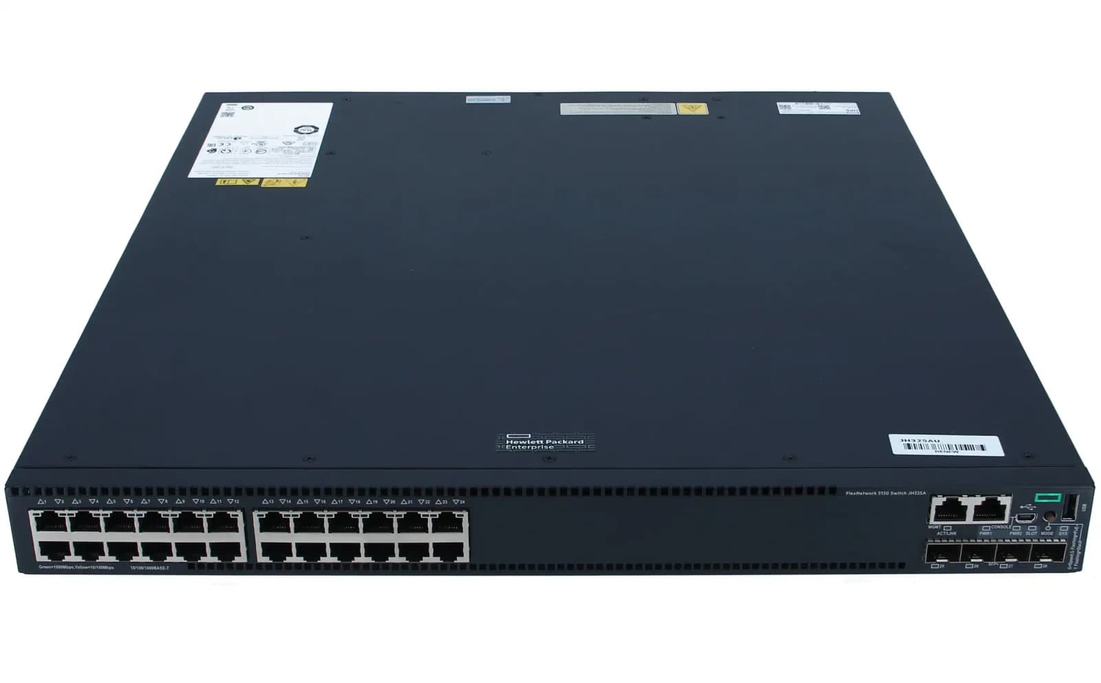 HPE 5130 24G PoE+ 4SFP+ 1-slot HI Switch, Switch, управляемый (JH325A)